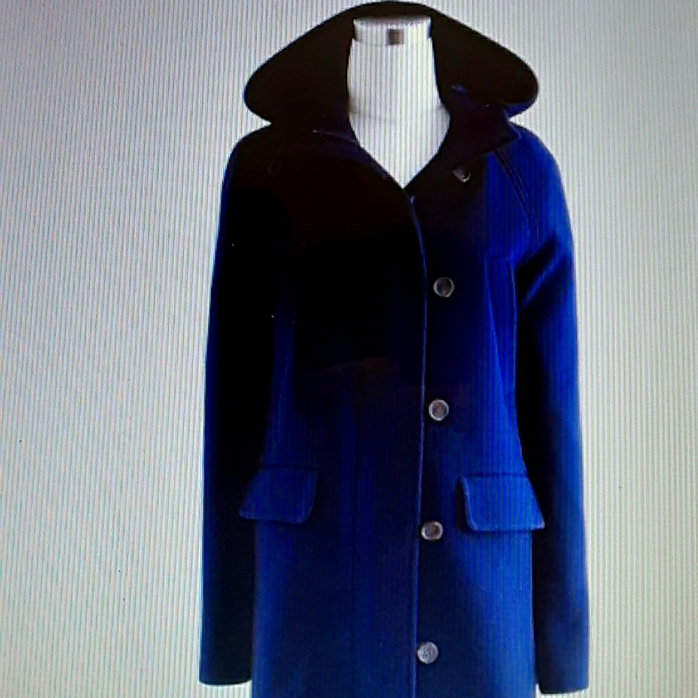 J. Crew Stadium Cloth Elements Hooded Wool…